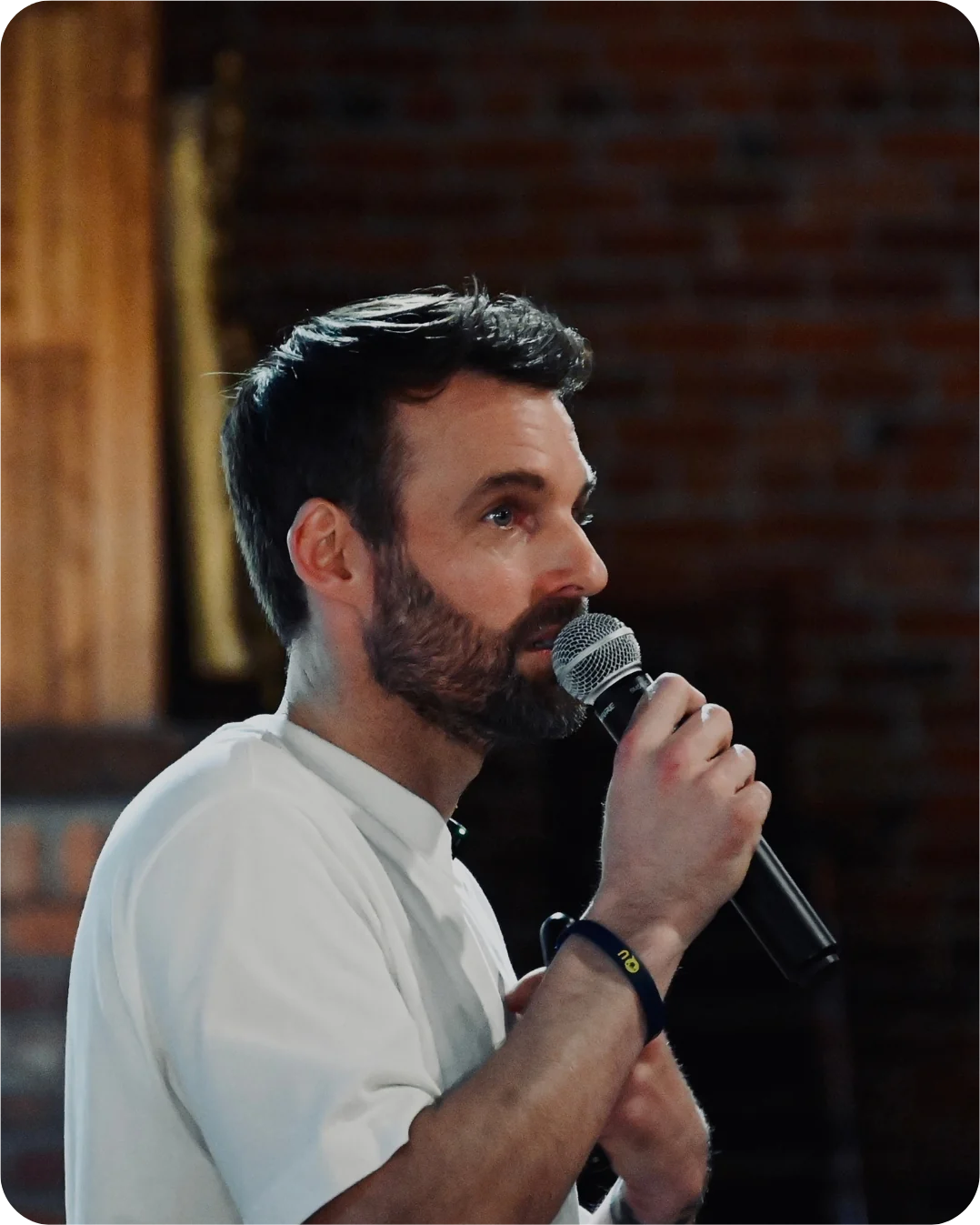 David, the founder of Qu, speaking